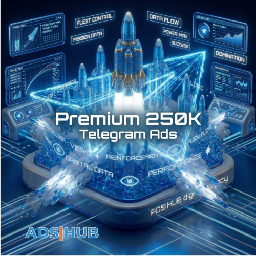 Преміальна реклама в Telegram: Пакет Premium 250K